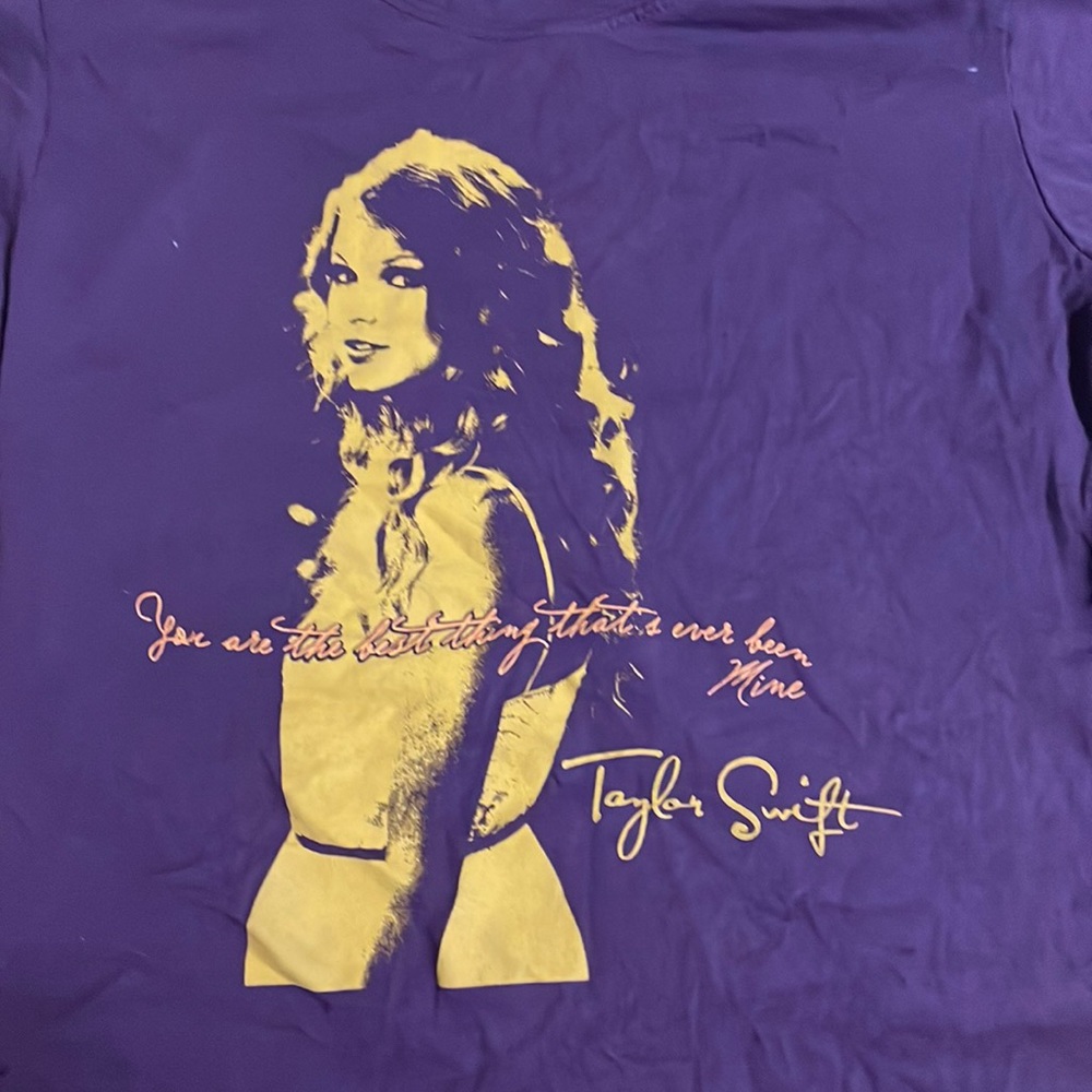 XS Taylor Swift Purple Mine TShirt